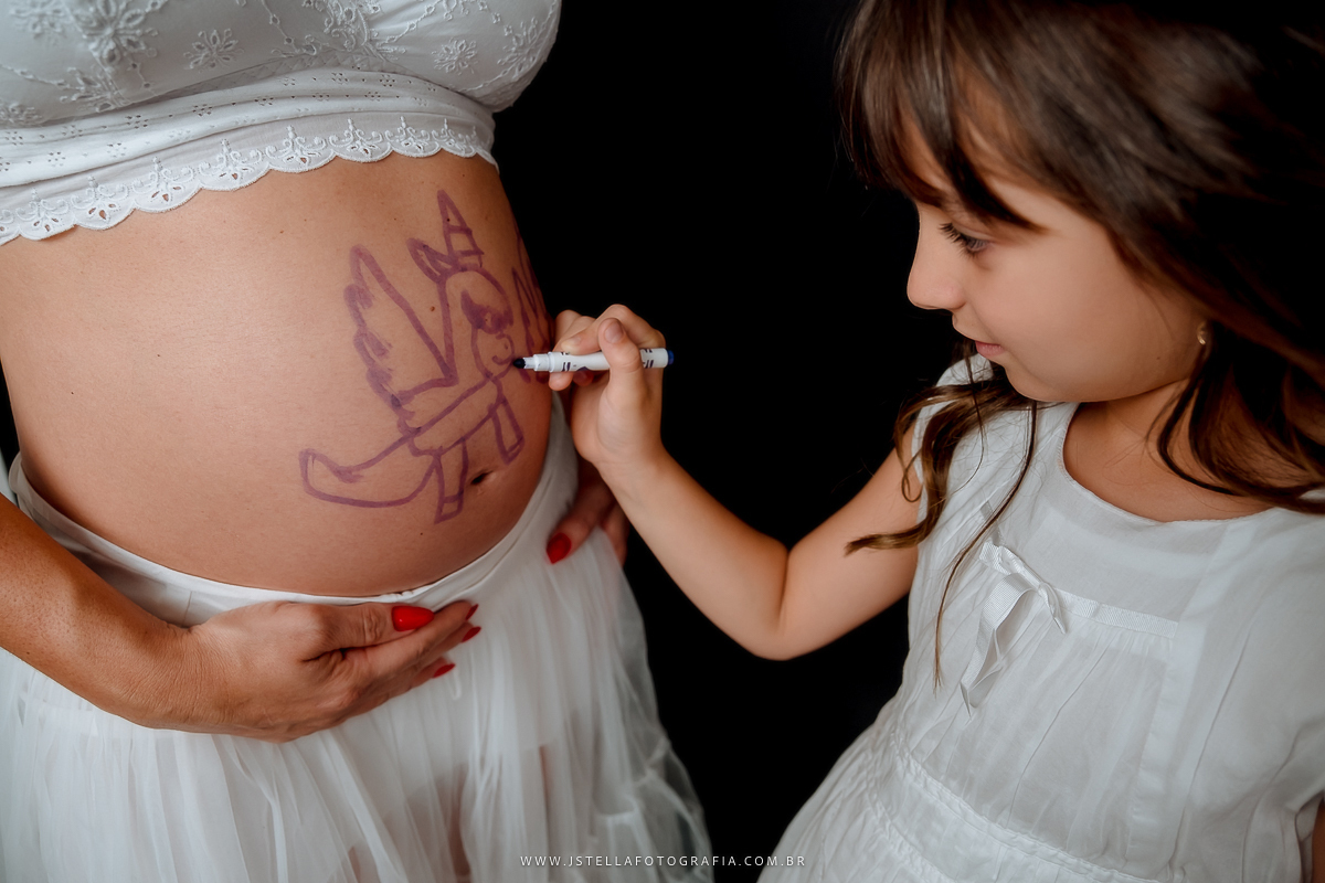 gestante em estudio sp