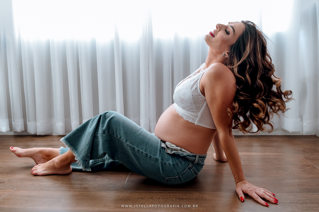 gestante em estudio sp