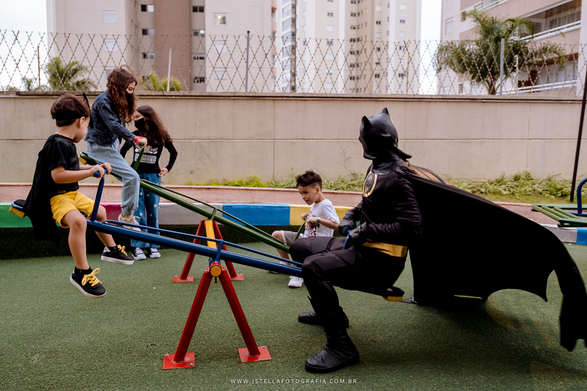 festa infantil batman