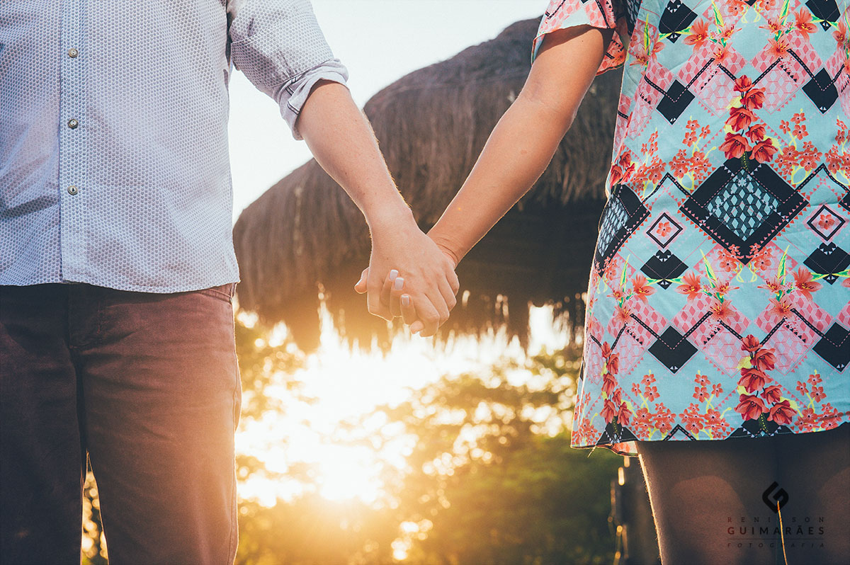 Ensaio pré-wedding ao ar livre da Natalia e Felipe