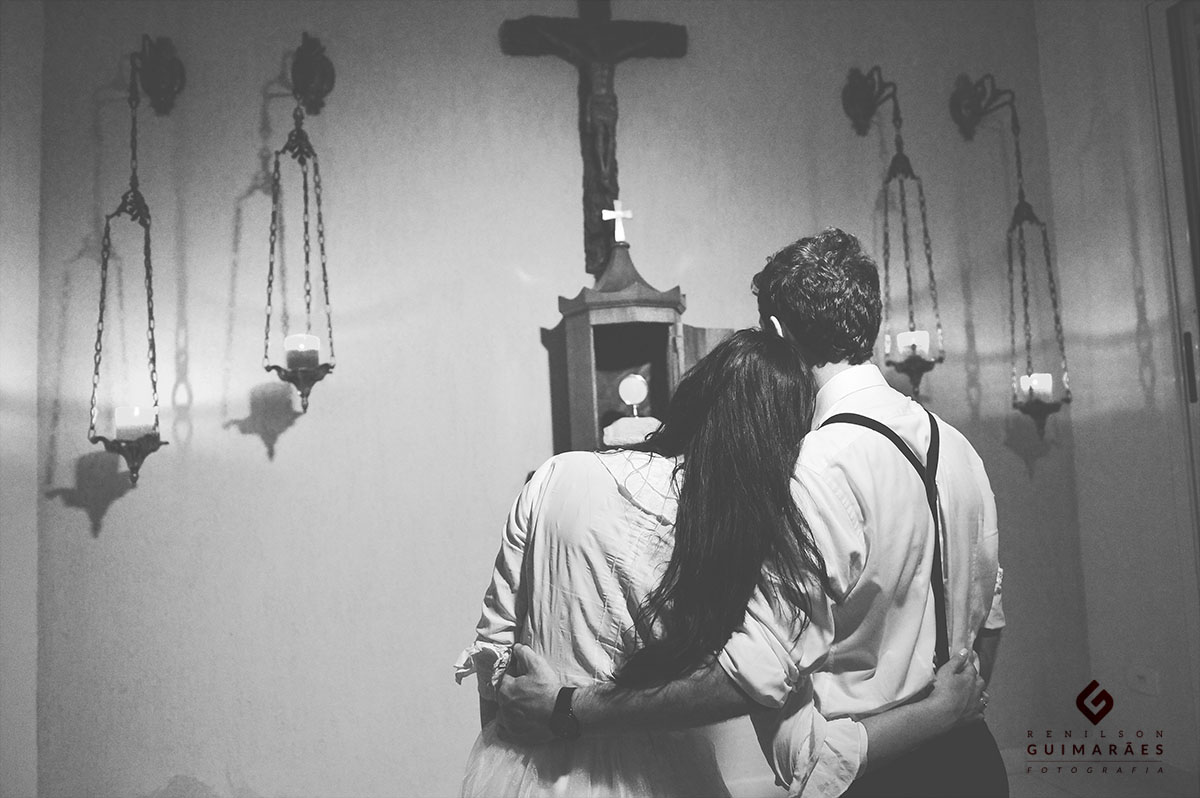 Noivos em oração