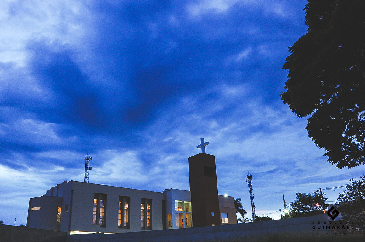 A igreja do casamento