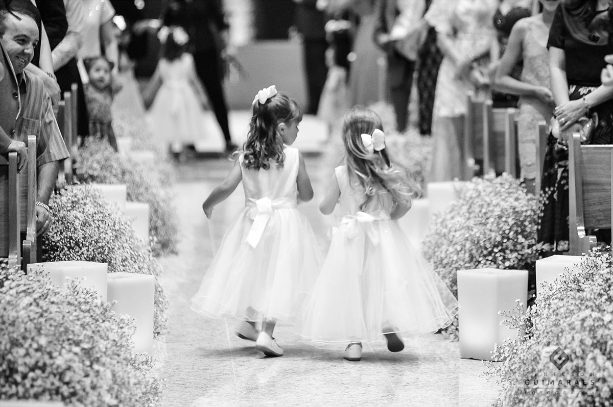 Daminhas saindo correndo