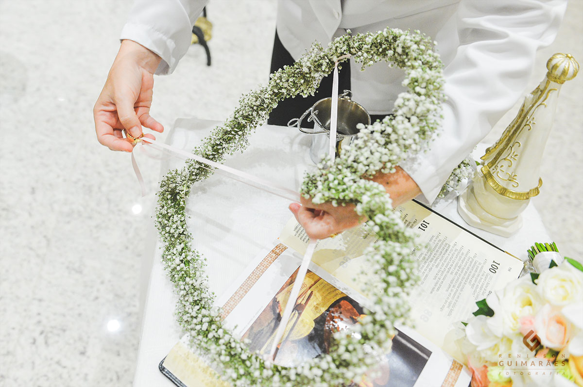 alianças dos noivos