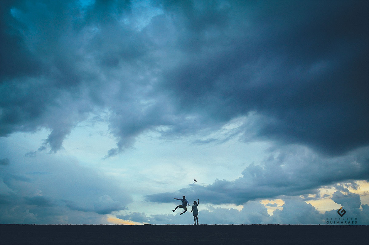 Fim do ensaio, fim de tarde