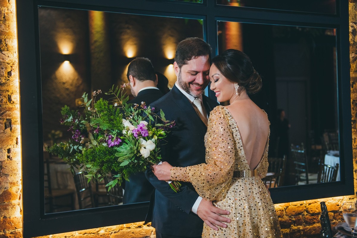 Fotos dos noivos antes da cerimônia