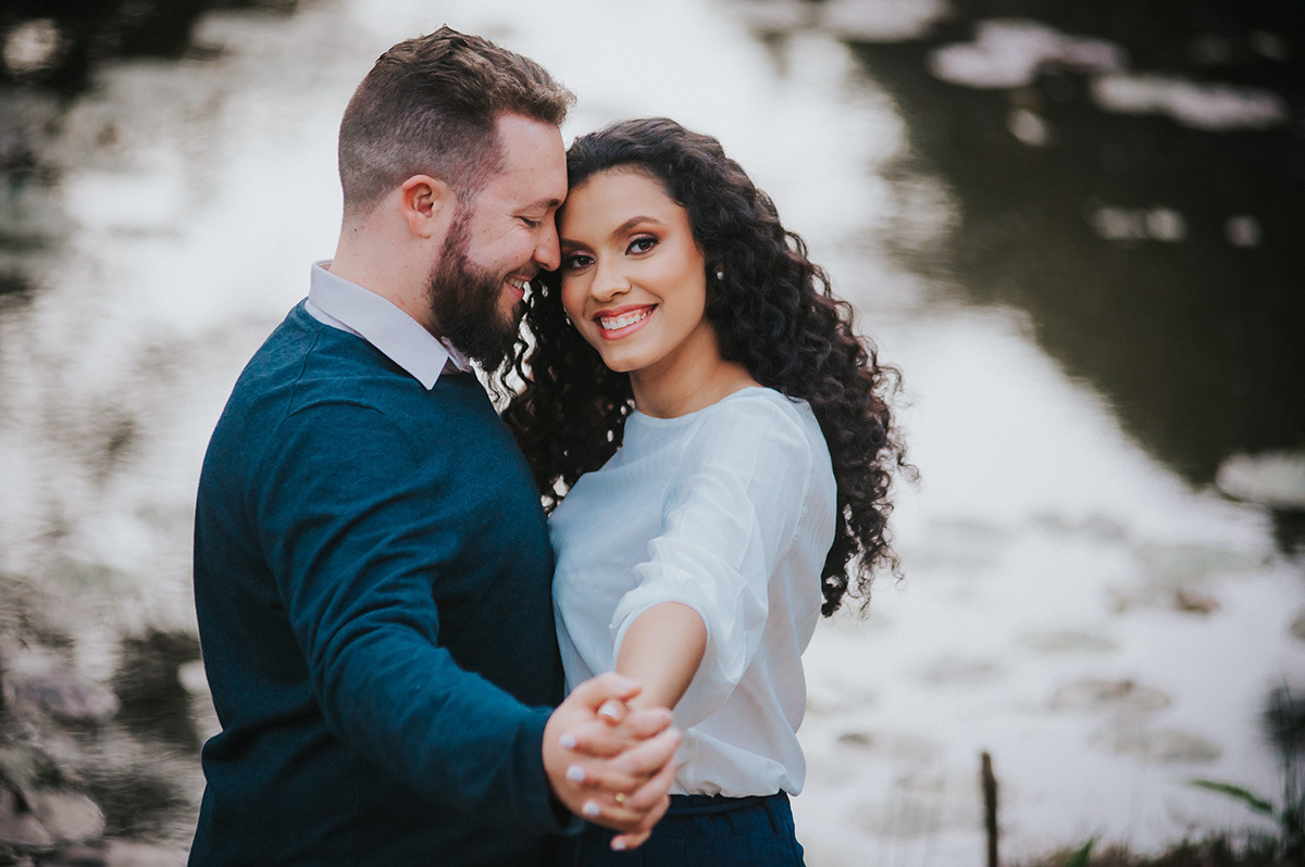 Ensaio pré-wedding no lago
