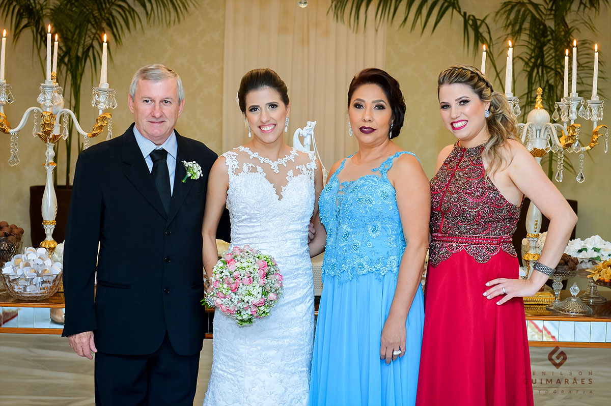 família da noiva