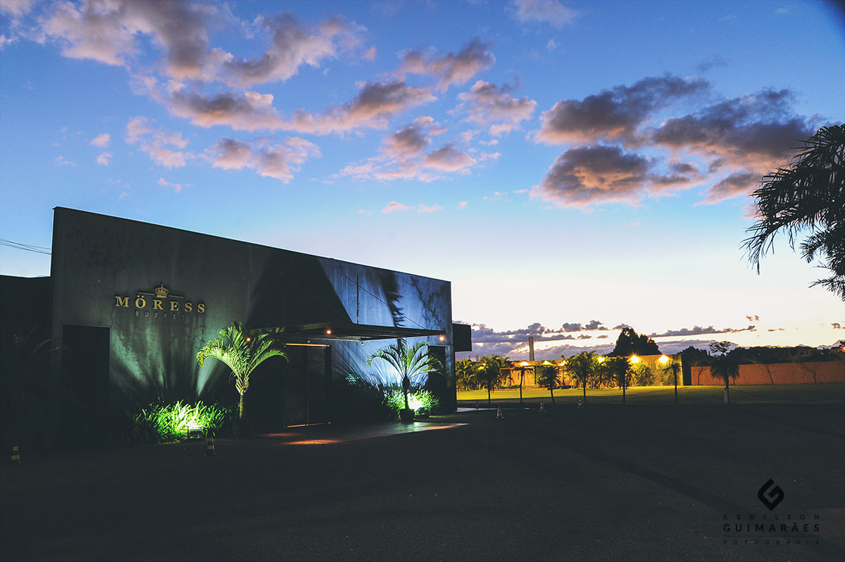 O local da recepção - Moress Buffet