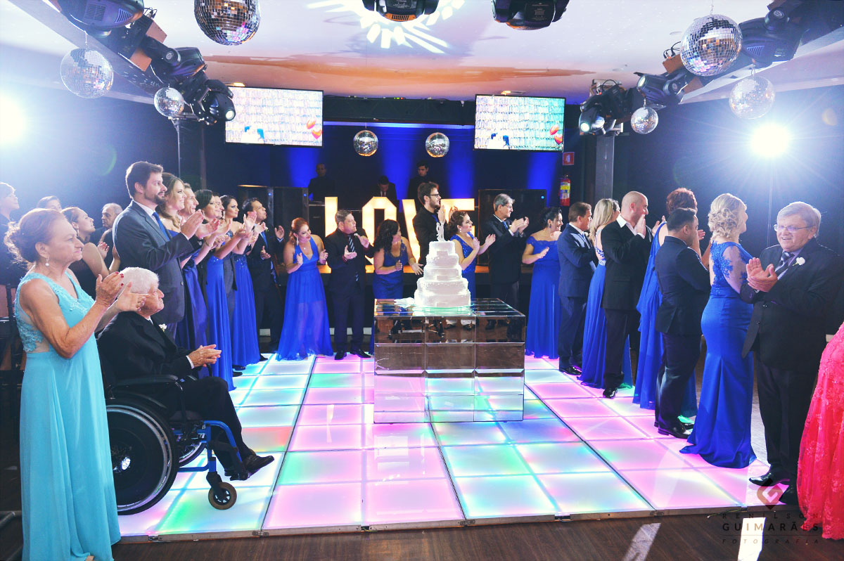 Os padrinhos dos noivos