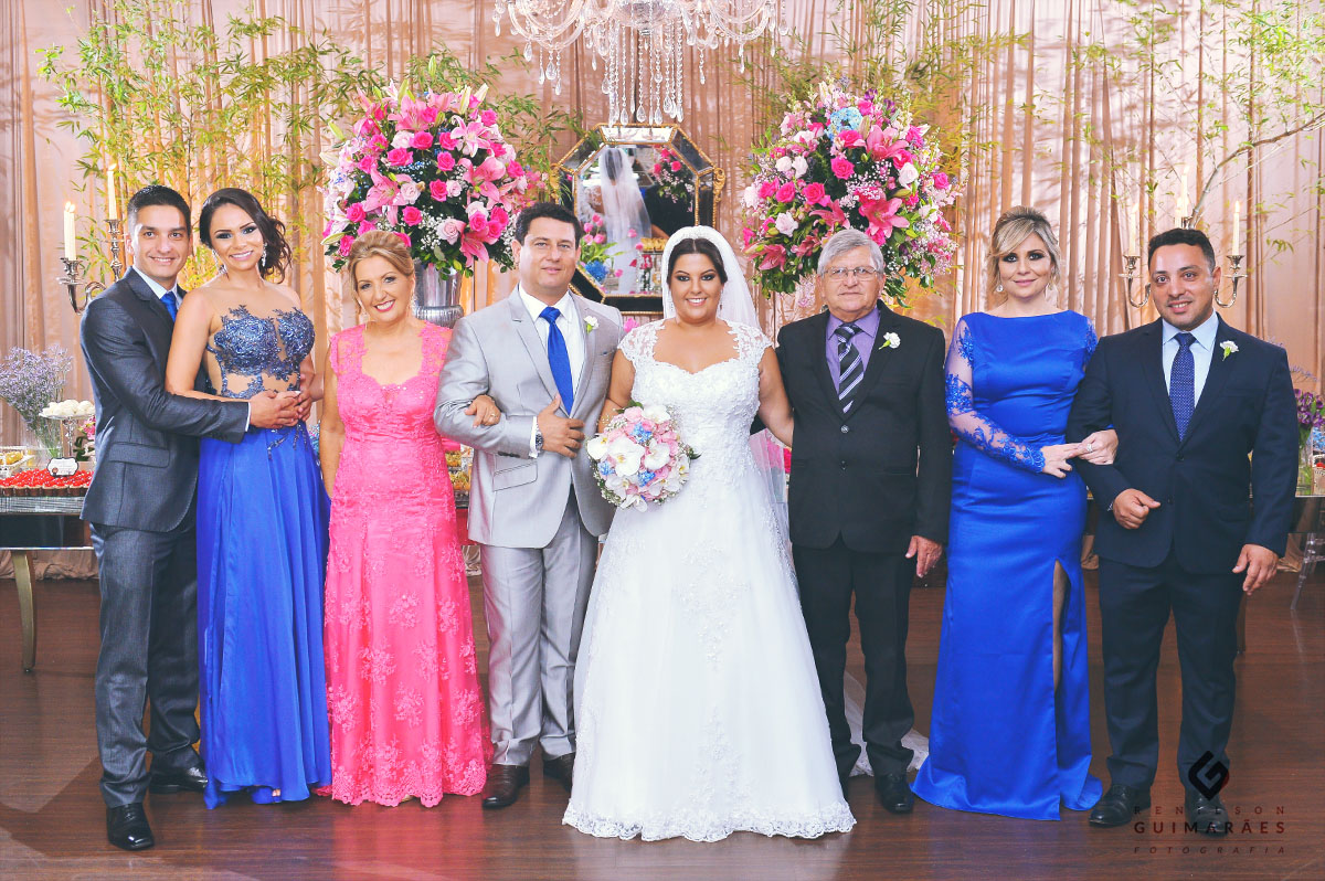 Família da noiva