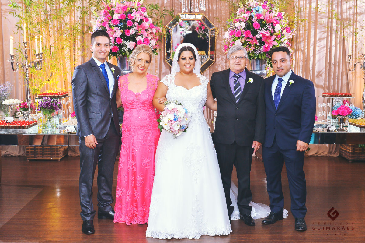 Família da noiva
