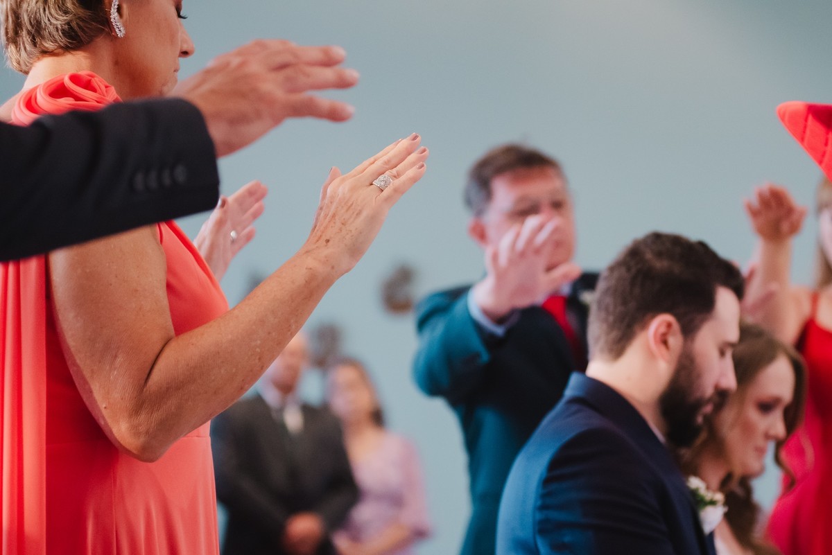 Benção dos pais aos noivos