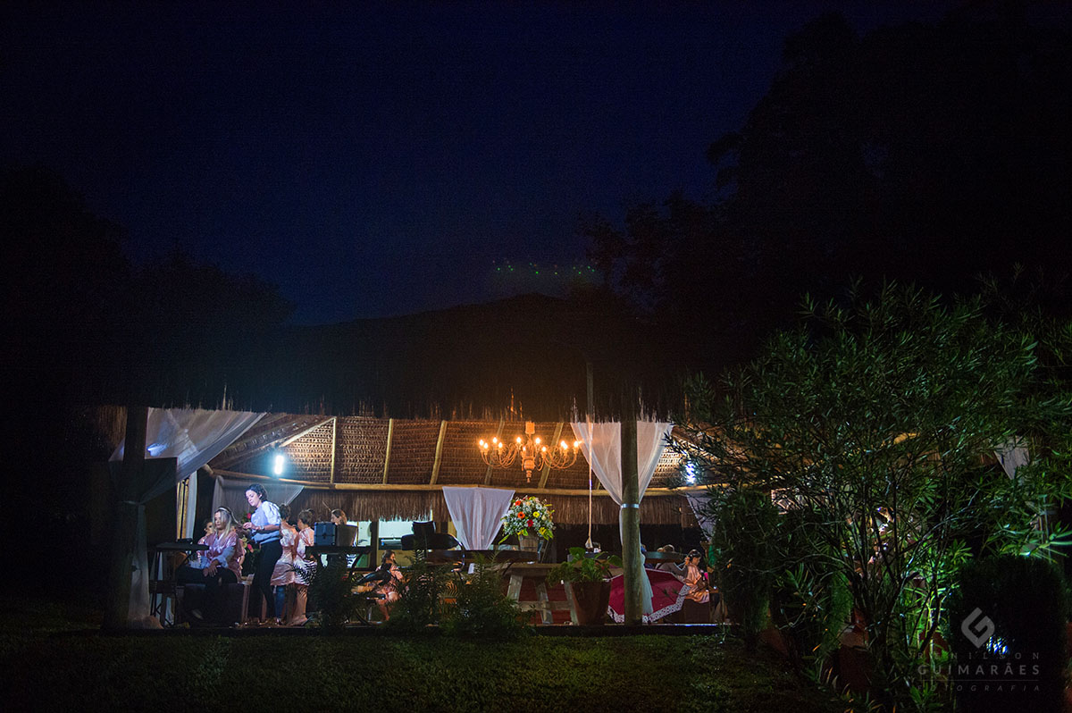 O cenário do making of