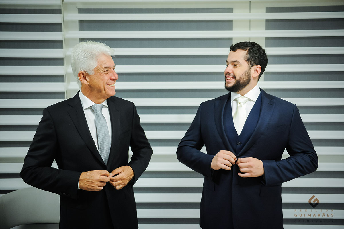 Tal pai, tal noivo!!