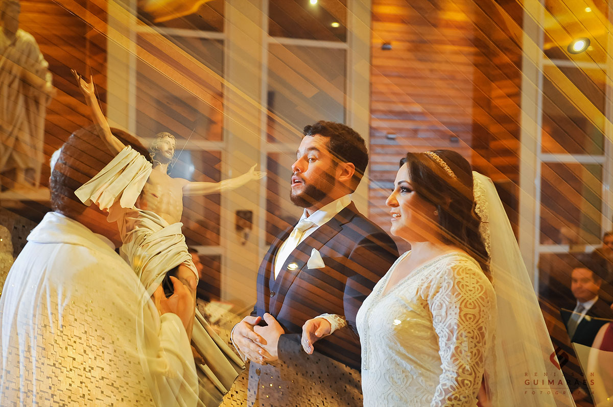 Dupla exposição na cerimônia