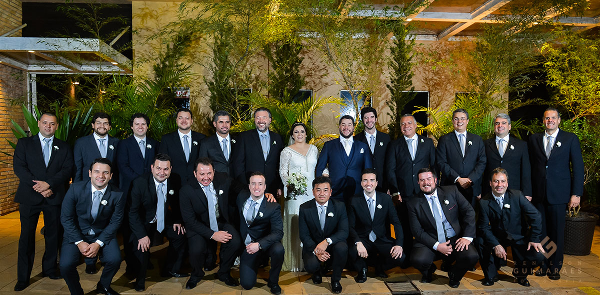 Fotos com os padrinhos