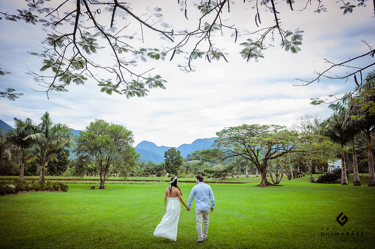 Um das paisagens das chácaras da Estrada Bonita