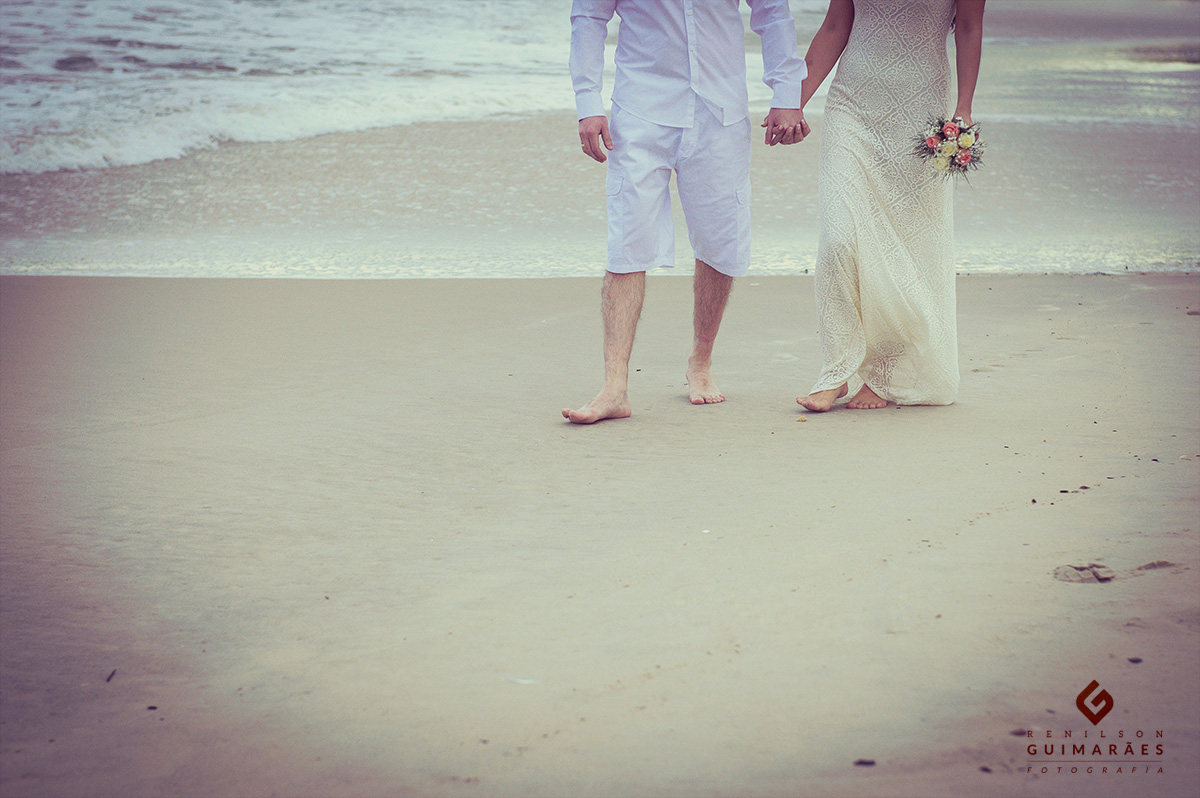 Ensaio na praia de Enseada São Chico