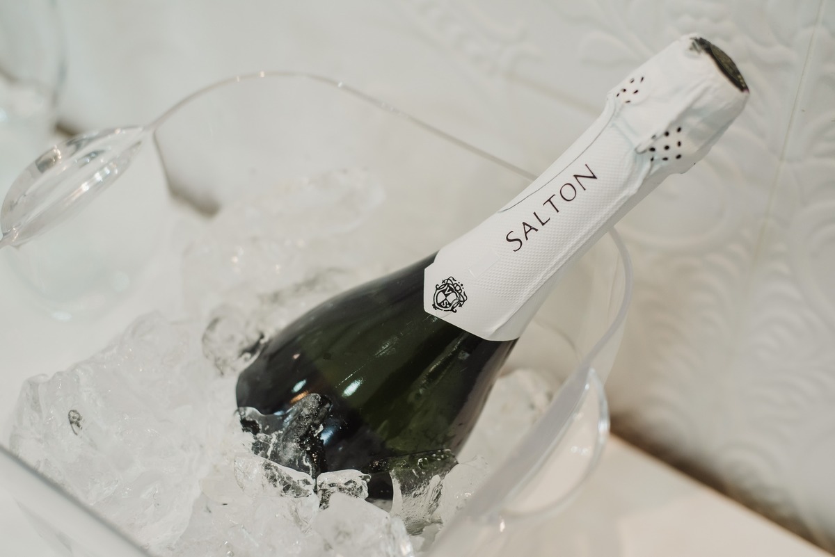 Espumante Salton para o brinde da noiva