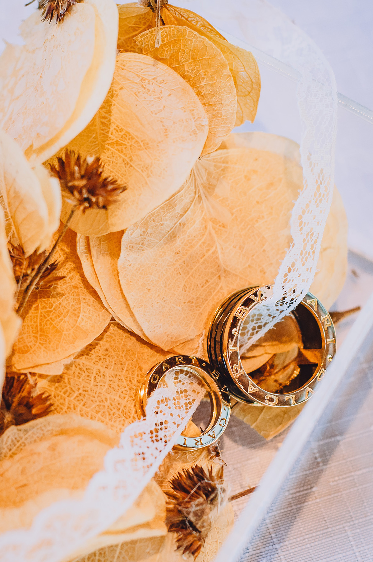 Alianças dos noivos