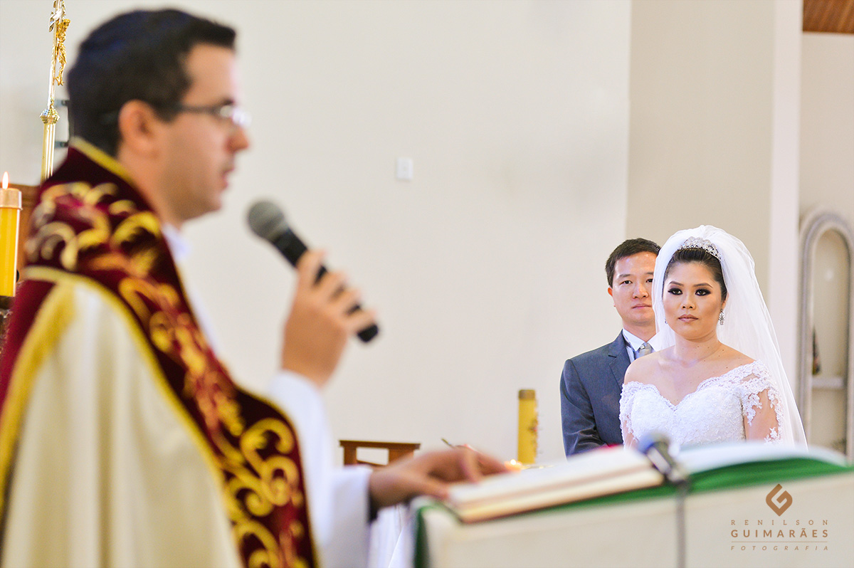 a hora da leitura do evangelho