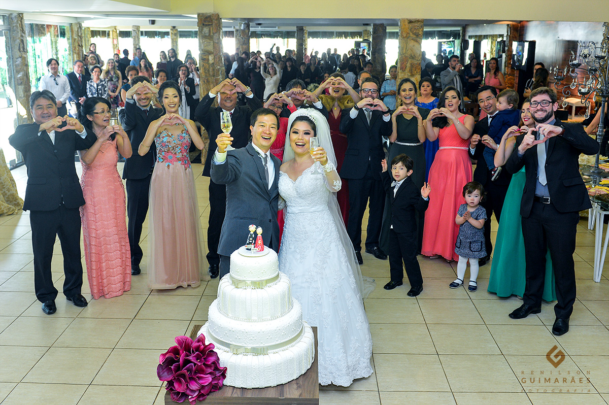 Um brinde aos noivos