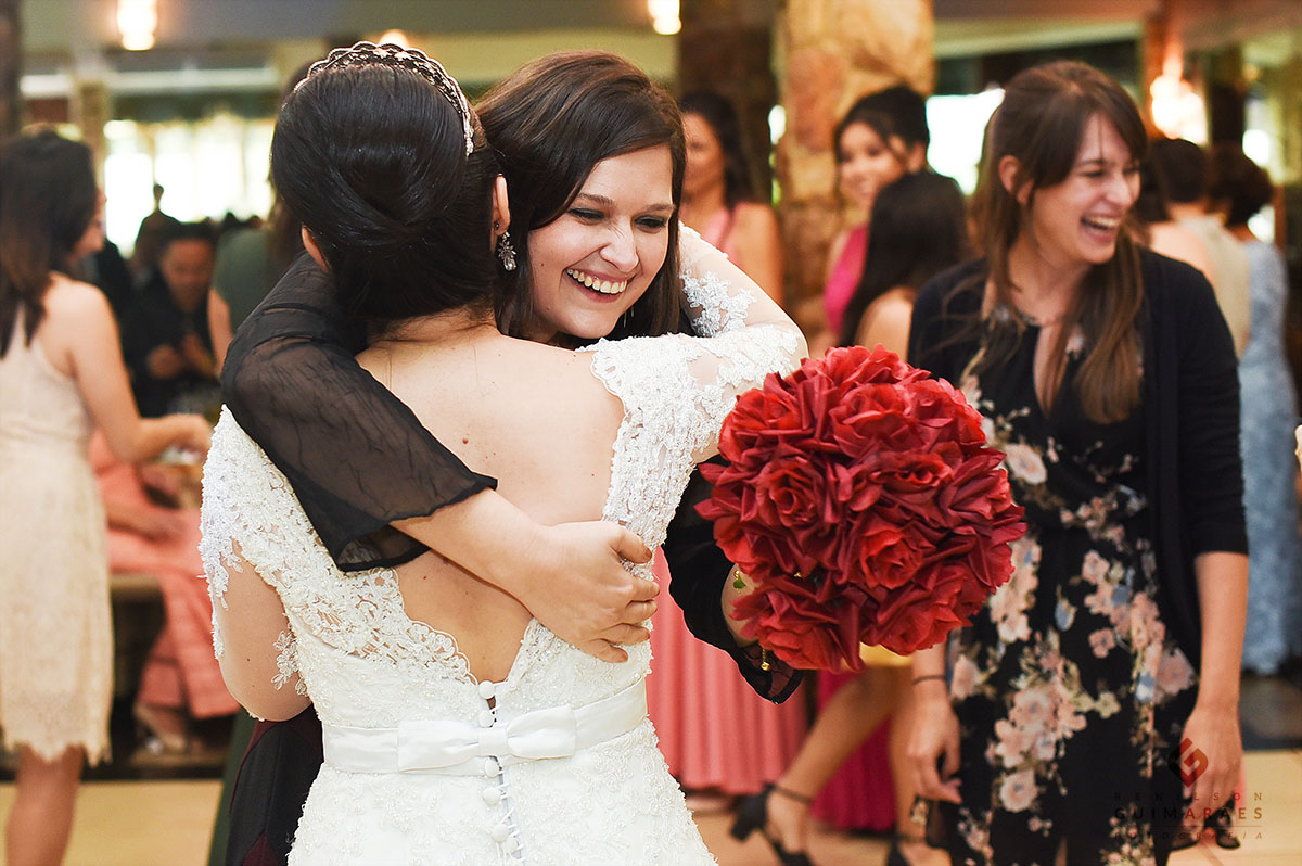 quem pegou o bouquet da noiva