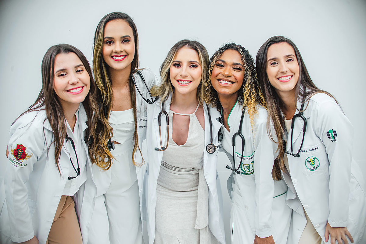 Amigas de residência do curso de fisioterapia