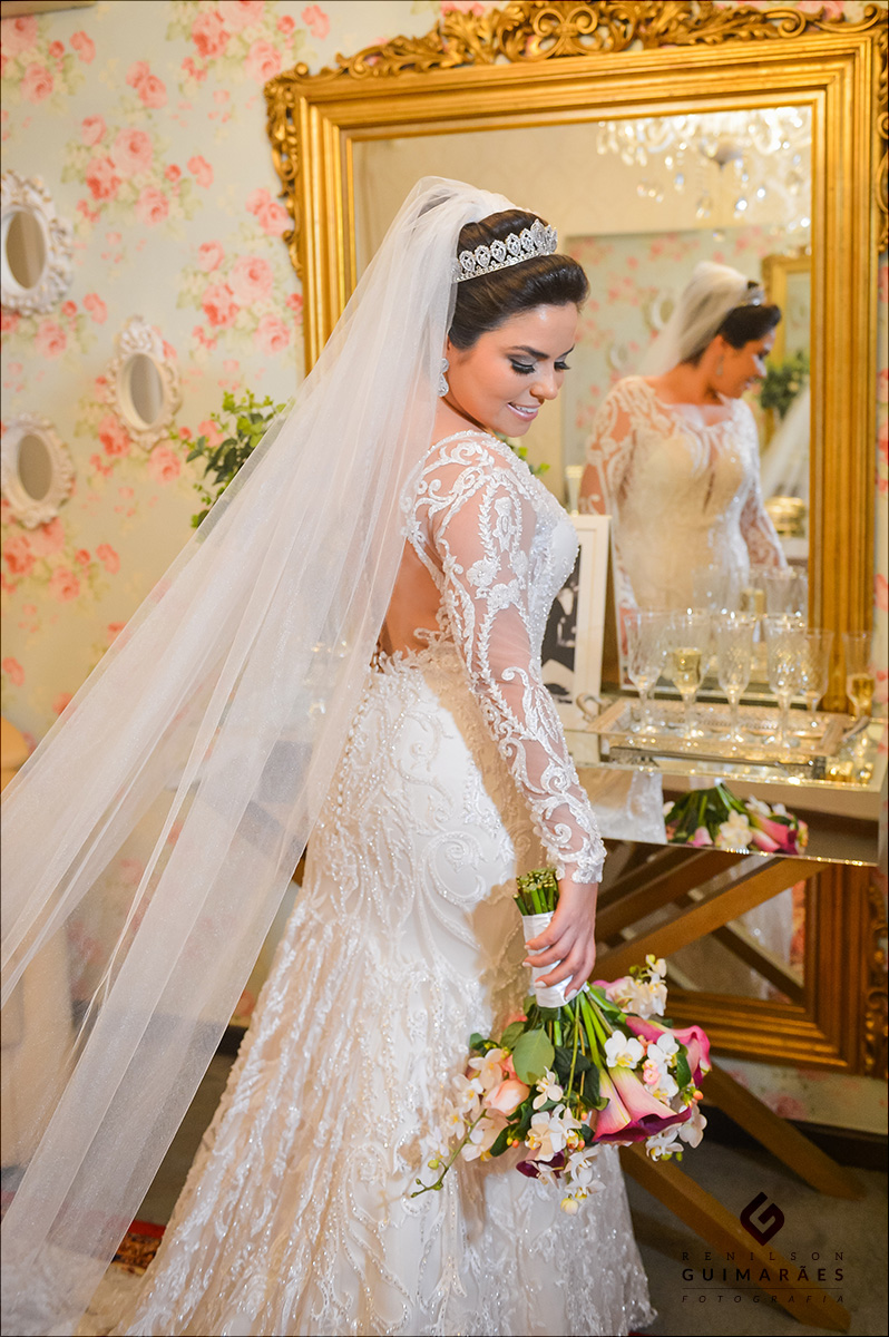 A noiva pronta