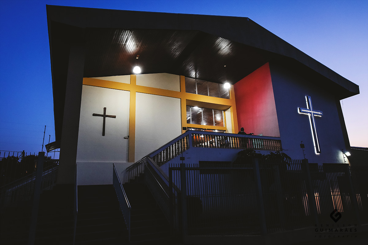 A igreja N. S. do Amparo