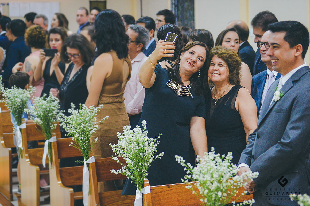 Uma selfie pra descontrair