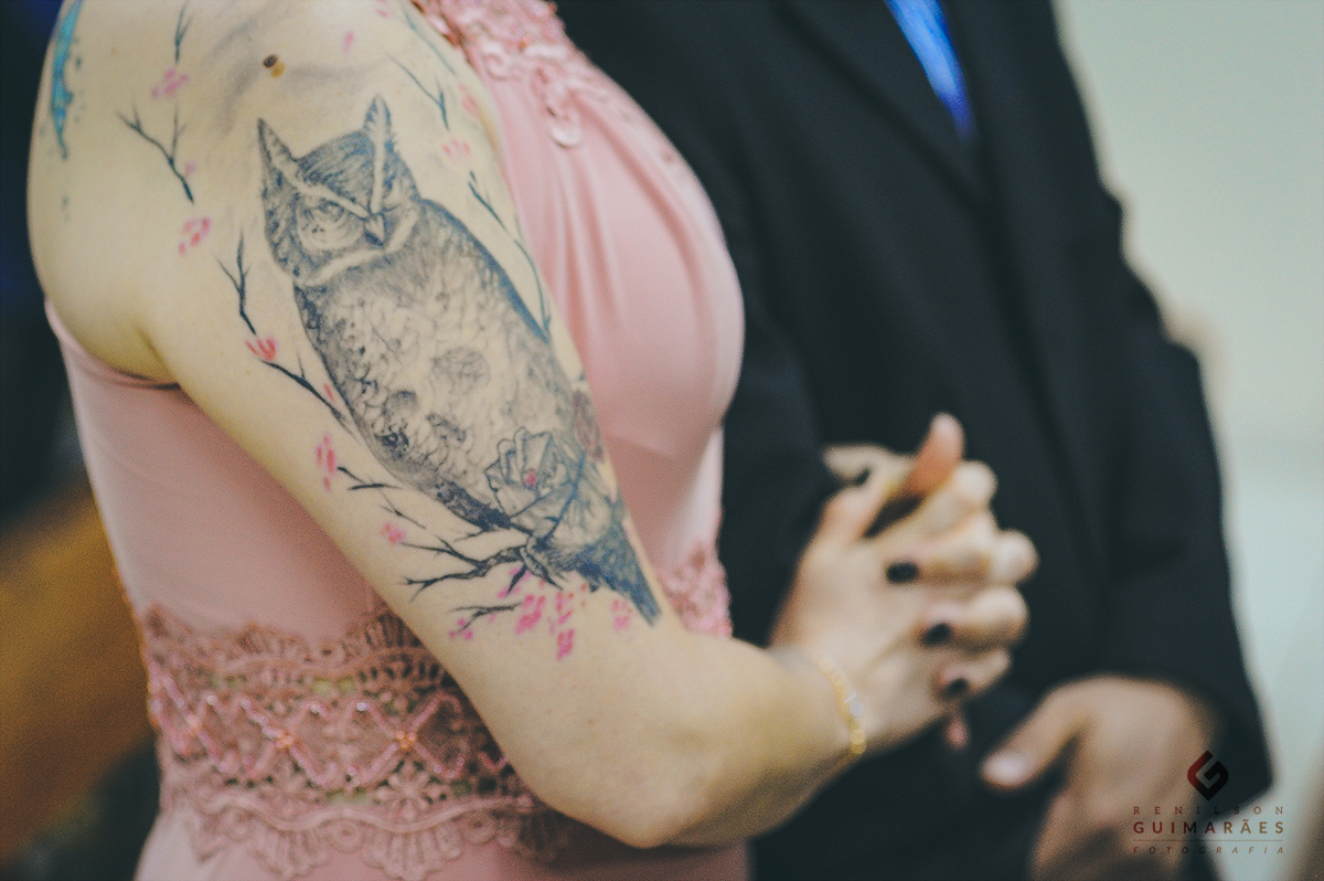 Tatuagem da convidada