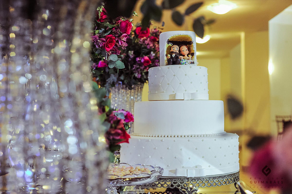 Bolo dos noivos: Filó bolos