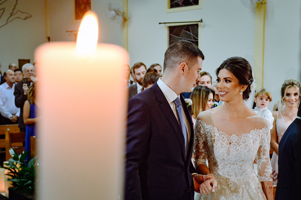 Cerimônia religiosa da Marianna e John