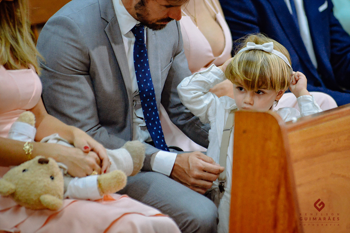 A gravatinha no lugar errado