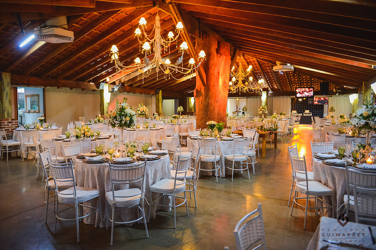 Decoração no Rancho San Fernando