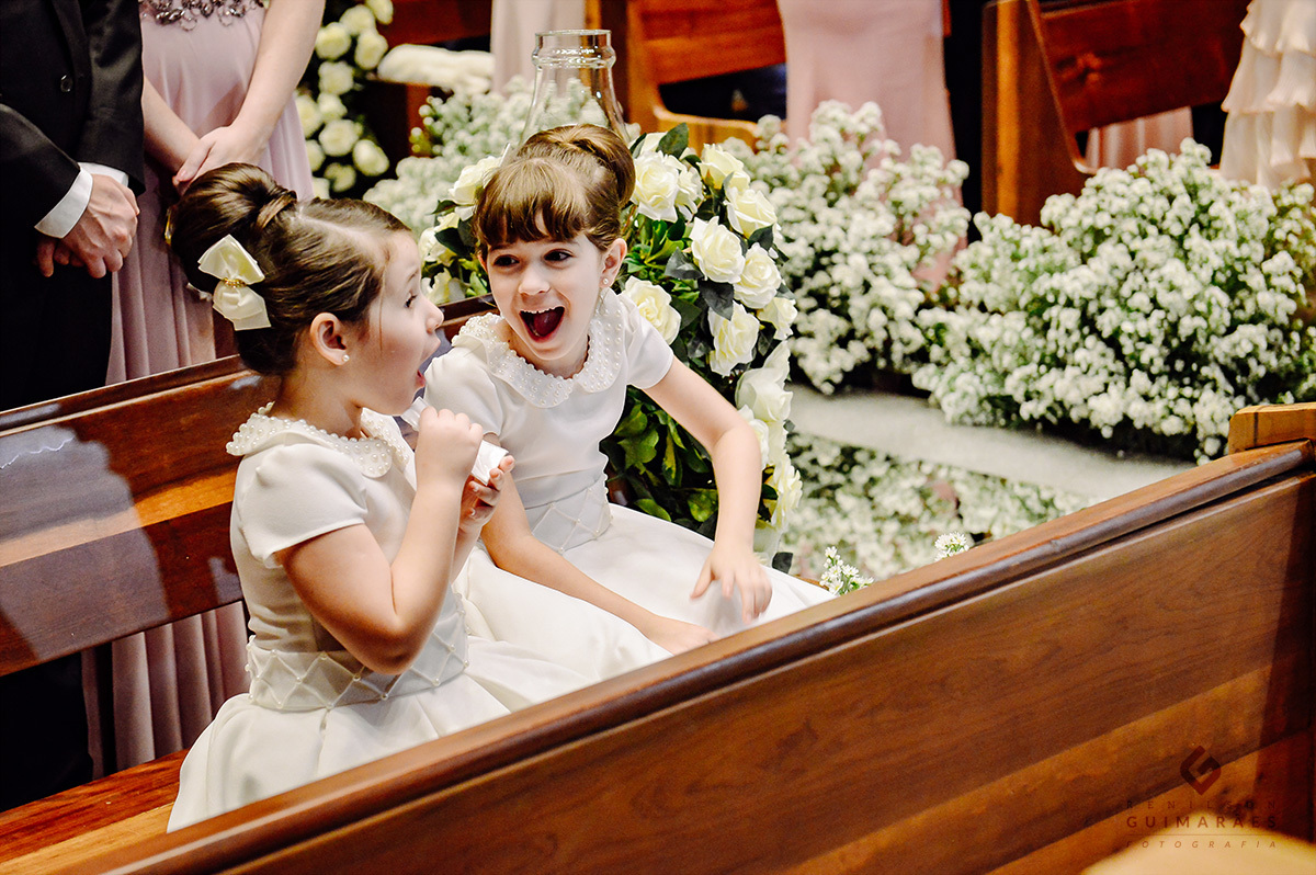 As daminhas se divertindo