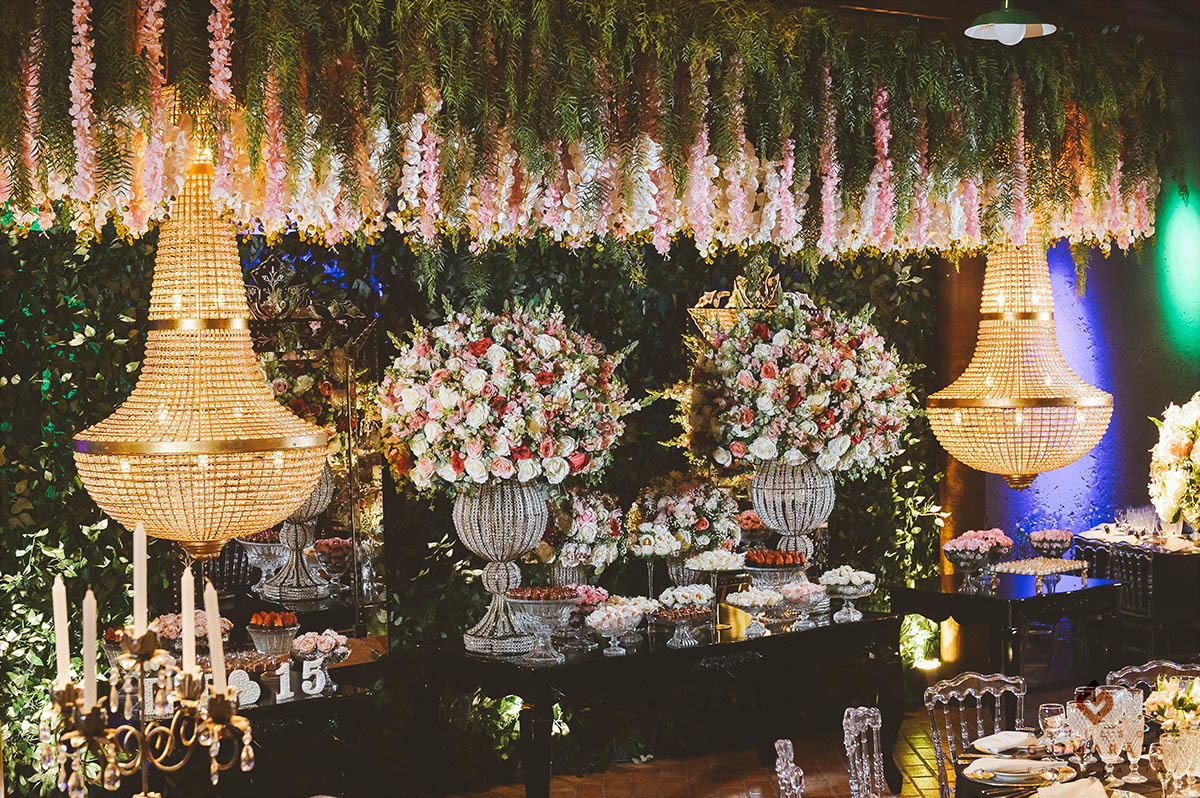 Decoração de 15 anos