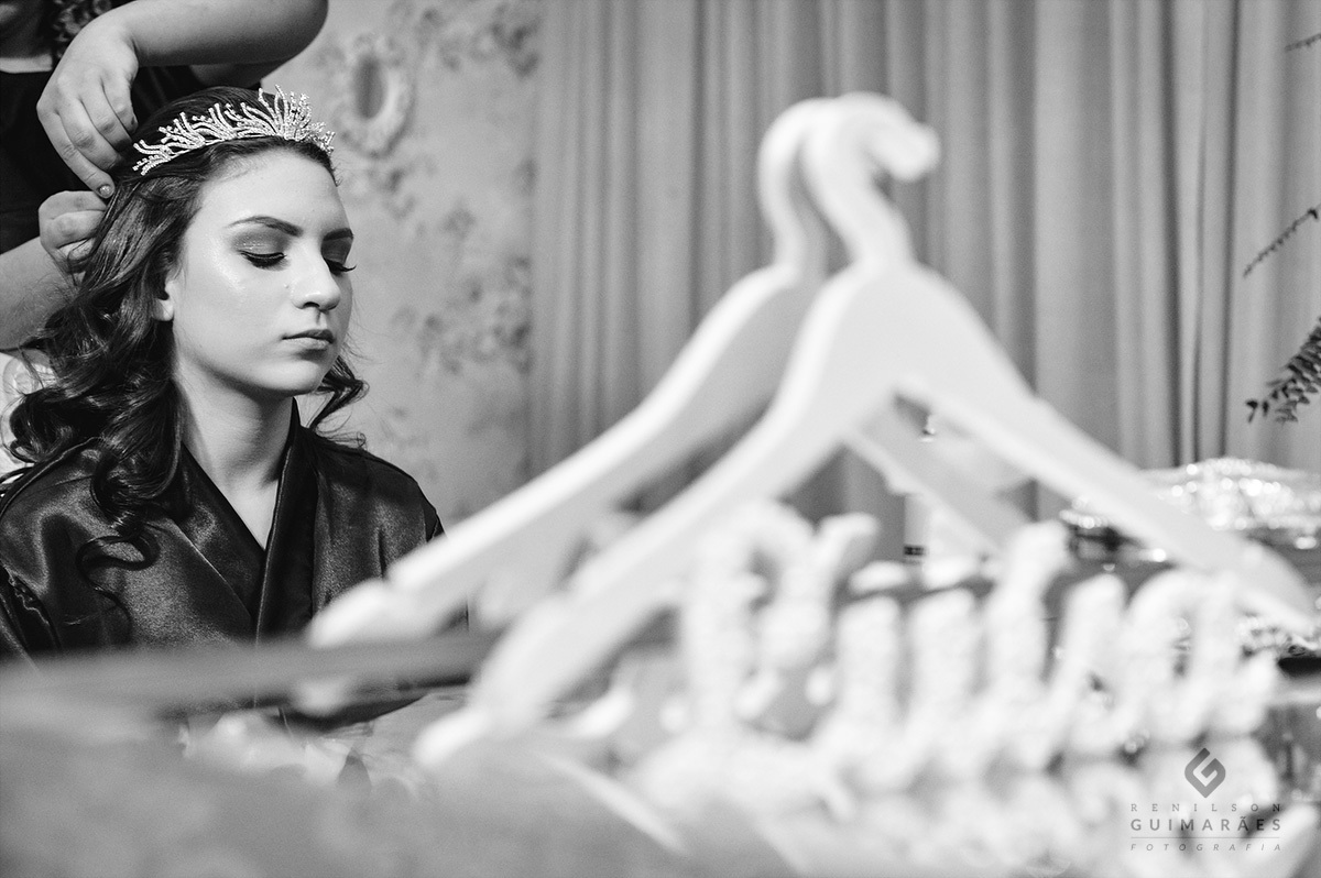 A Luisa no salão de beleza