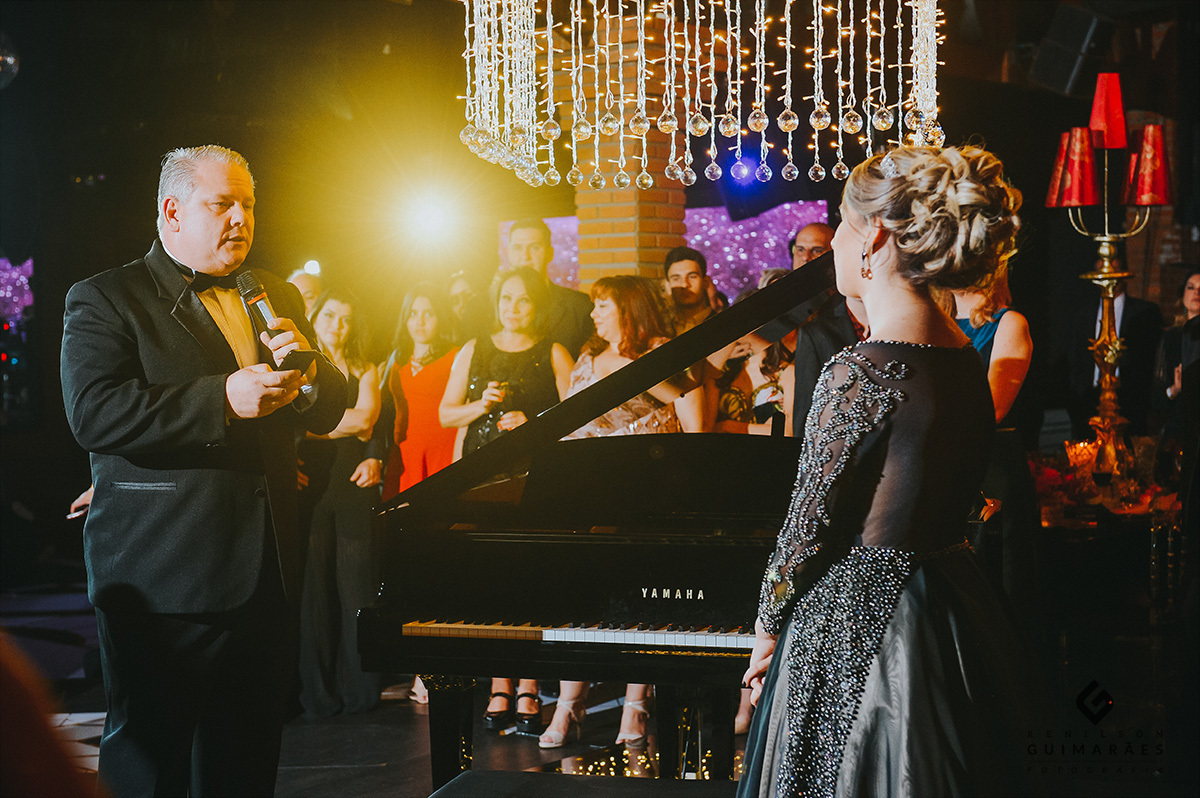 A homenagem do pai para a aniversariante