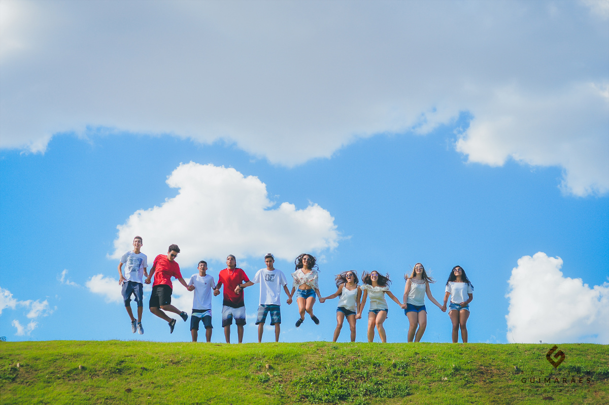 Diversão com os amigos