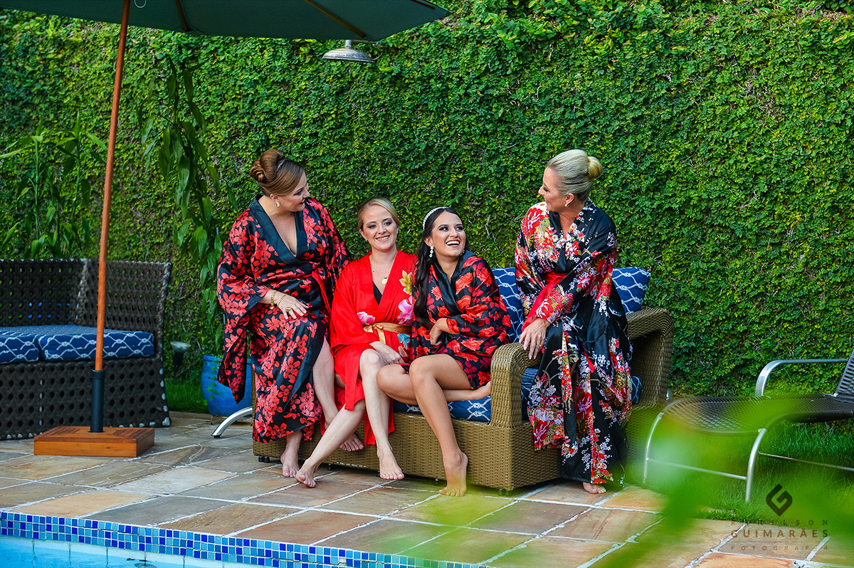 Vó, mãe e tia da Duda