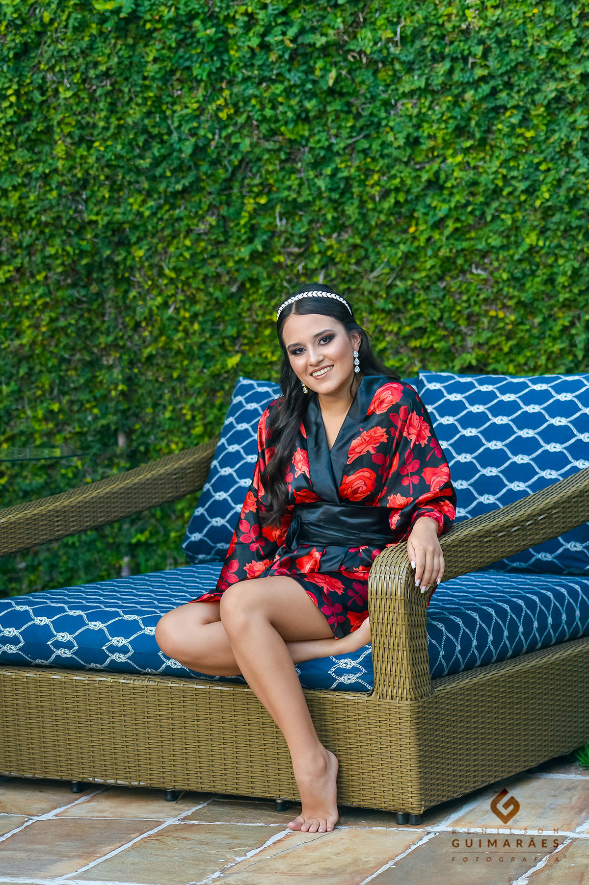 Making of de 15 anos da Maria Eduarda na beira da Piscina