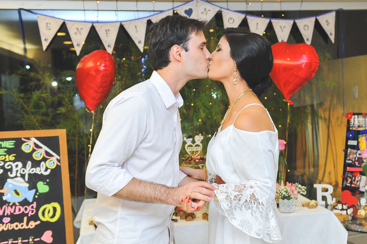 O pedido e as alinças