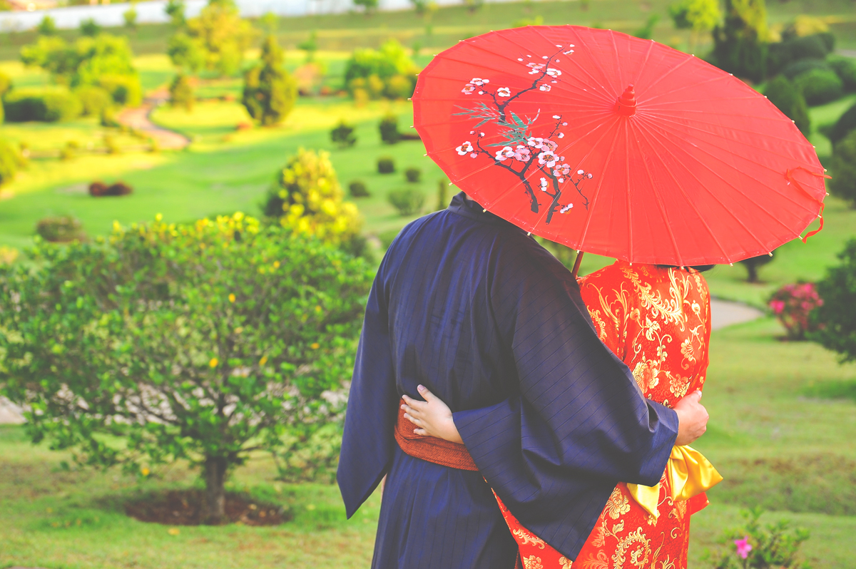 pré wedding - parque do japão - maringá