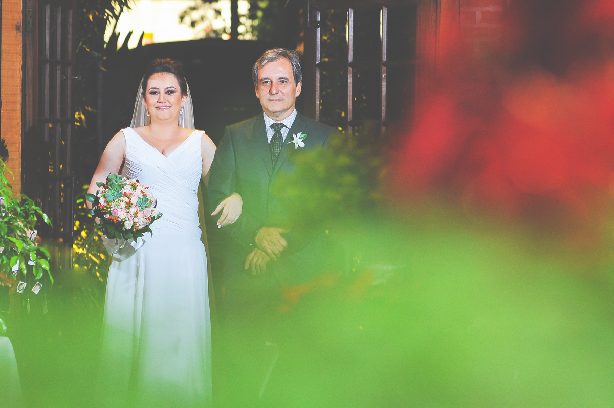 Entrada da noiva - casamento