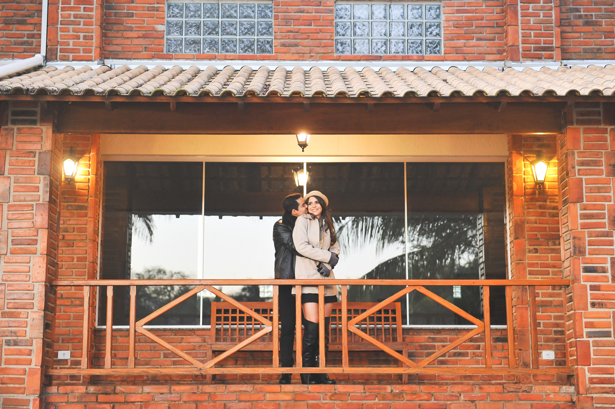 Casal apaixonado - portal do lago