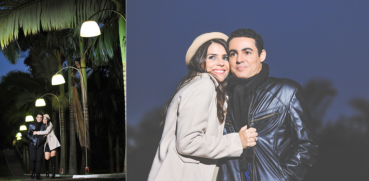 Casal apaixonado - portal do lago