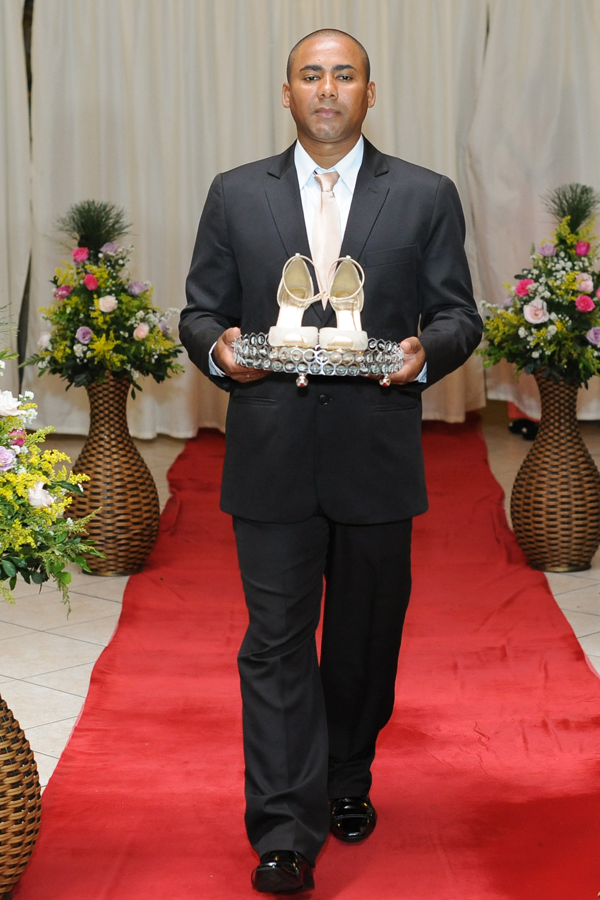 entrada do pai da aniversariante